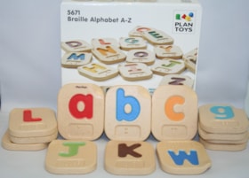 Braille alphabet A-Z thumbnail