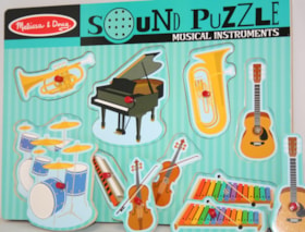 Sound puzzle: Musical instruments thumbnail